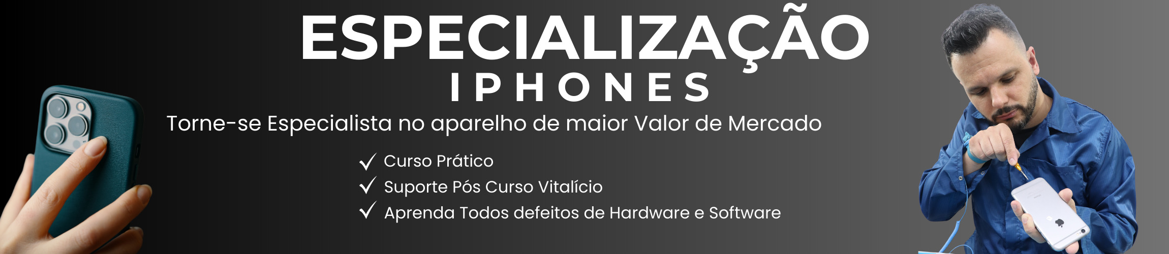 curso conserto iphones